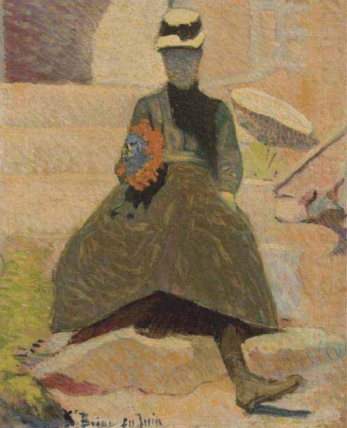Emile Bernard Femme a Saint Briac china oil painting image